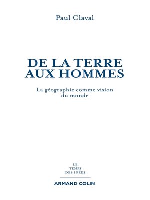 cover image of De la Terre aux Hommes